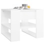 Mesa de centro madera contrachapada blanco 55,5x55x45 cm de vidaXL, Mesas de centro - Ref: Foro24-810908, Precio: 41,99 €, De...