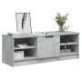 Concrete gray plywood TV cabinet 102x35.5x36.5cm by vidaXL, TV Furniture - Ref: Foro24-811371, Price: 63,16 €, Discount: %