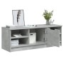 Concrete gray plywood TV cabinet 102x35.5x36.5cm by vidaXL, TV Furniture - Ref: Foro24-811371, Price: 63,16 €, Discount: %