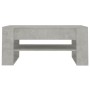 Mesa de centro madera contrachapada gris hormigón 102x55x45 cm de vidaXL, Mesas de centro - Ref: Foro24-810903, Precio: 68,27...