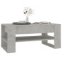 Mesa de centro madera contrachapada gris hormigón 102x55x45 cm de vidaXL, Mesas de centro - Ref: Foro24-810903, Precio: 68,27...