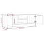 Weißer TV-Schrank aus Sperrholz, 102 x 35 x 36,5 cm von vidaXL, TV-Möbel - Ref: Foro24-811511, Preis: 65,46 €, Rabatt: %