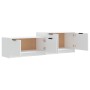 Weißer TV-Schrank aus Sperrholz, 158,5 x 36 x 45 cm von vidaXL, TV-Möbel - Ref: Foro24-811484, Preis: 79,41 €, Rabatt: %