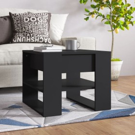 Black plywood coffee table 55.5x55x45 cm by vidaXL, Coffee table - Ref: Foro24-810909, Price: 44,15 €, Discount: %