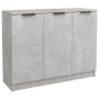 Aparador de madera contrachapada gris hormigón 90,5x30x70 cm de vidaXL, Aparadores - Ref: Foro24-811191, Precio: 64,25 €, Des...