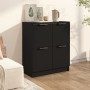 Black plywood sideboard 60x30x70 cm by vidaXL, Sideboards - Ref: Foro24-811098, Price: 60,10 €, Discount: %