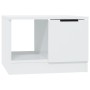 White gloss plywood coffee table 50x50x36 cm by vidaXL, Coffee table - Ref: Foro24-811346, Price: 46,68 €, Discount: %