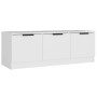 Weißer TV-Schrank aus Sperrholz, 102 x 35 x 36,5 cm von vidaXL, TV-Möbel - Ref: Foro24-811358, Preis: 77,68 €, Rabatt: %