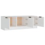 Weißer TV-Schrank aus Sperrholz, 102 x 35 x 36,5 cm von vidaXL, TV-Möbel - Ref: Foro24-811358, Preis: 77,68 €, Rabatt: %