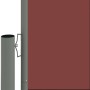 Retractable brown side awning 117x600 cm by vidaXL, Umbrellas - Ref: Foro24-317985, Price: 88,69 €, Discount: %