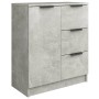 Aparador de madera contrachapada gris hormigón 60x30x70 cm de vidaXL, Aparadores - Ref: Foro24-811083, Precio: 70,92 €, Descu...