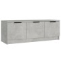 Mueble de TV madera contrachapada gris hormigón 102x35x36,5 cm de vidaXL, Muebles TV - Ref: Foro24-811362, Precio: 68,14 €, D...