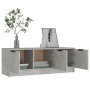 Mueble de TV madera contrachapada gris hormigón 102x35x36,5 cm de vidaXL, Muebles TV - Ref: Foro24-811362, Precio: 68,14 €, D...