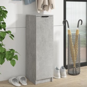 Concrete gray plywood shoe rack furniture 30x35x100 cm by vidaXL, Shoe racks and shoe organizers - Ref: Foro24-811434, Price:...