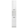 Glossy white plywood bathroom cabinet 32x34x188.5cm by vidaXL, Lockers and storage cabinets - Ref: Foro24-811328, Price: 106,...