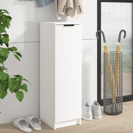 White plywood shoe cabinet 30x35x100 cm by vidaXL, Shoe racks and shoe organizers - Ref: Foro24-811430, Price: 78,89 €, Disco...