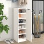 White plywood shoe cabinet 30x35x100 cm by vidaXL, Shoe racks and shoe organizers - Ref: Foro24-811430, Price: 78,89 €, Disco...