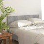 Cabecero de cama madera contrachapada gris 160x1,5x80 cm de vidaXL, Cabeceros y pies de cama - Ref: Foro24-811038, Precio: 68...