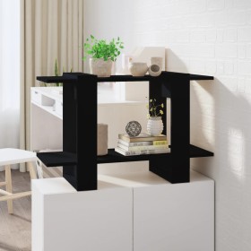 Estantería/divisor de espacios negro 80x30x51 cm de vidaXL, Librerías y estanterías - Ref: Foro24-811593, Precio: 28,22 €, De...