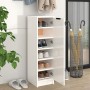 Schuhschrank aus glänzend weißem Sperrholz, 30 x 35 x 100 cm von vidaXL, Schuhregale und Schuhorganisatoren - Ref: Foro24-811...