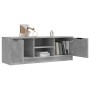 Mueble de TV madera contrachapada gris hormigón 102x35x36,5 cm de vidaXL, Muebles TV - Ref: Foro24-811515, Precio: 58,88 €, D...