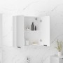 Bathroom cabinet with white mirror 64x20x67 cm by vidaXL, bathroom vanities - Ref: Foro24-811313, Price: 76,58 €, Discount: %