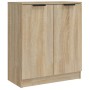 Aparador de madera contrachapada roble Sonoma 60x30x70 cm de vidaXL, Aparadores - Ref: Foro24-811064, Precio: 67,94 €, Descue...