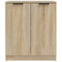 Aparador de madera contrachapada roble Sonoma 60x30x70 cm de vidaXL, Aparadores - Ref: Foro24-811064, Precio: 67,94 €, Descue...