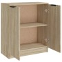 Aparador de madera contrachapada roble Sonoma 60x30x70 cm de vidaXL, Aparadores - Ref: Foro24-811064, Precio: 67,94 €, Descue...