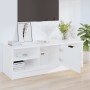 White plywood TV cabinet 102x35.5x36.5 cm by vidaXL, TV Furniture - Ref: Foro24-811367, Price: 62,91 €, Discount: %