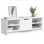 White plywood TV cabinet 102x35.5x36.5 cm by vidaXL, TV Furniture - Ref: Foro24-811367, Price: 62,91 €, Discount: %