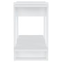 Estantería/divisor de espacios blanco 80x30x51 cm de vidaXL, Librerías y estanterías - Ref: Foro24-811592, Precio: 25,39 €, D...