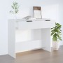 Mesa consola de madera contrachapada blanco 90x36x75 cm de vidaXL, Mesas auxiliares - Ref: Foro24-811331, Precio: 63,33 €, De...