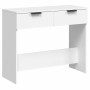 Mesa consola de madera contrachapada blanco 90x36x75 cm de vidaXL, Mesas auxiliares - Ref: Foro24-811331, Precio: 62,97 €, De...