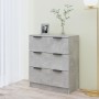 Aparador de madera contrachapada gris hormigón 60x30x70 cm de vidaXL, Aparadores - Ref: Foro24-811074, Precio: 78,07 €, Descu...