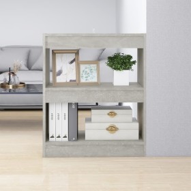 Concrete gray 60x30x72 cm shelf/space divider by vidaXL, Bookcases and shelves - Ref: Foro24-811650, Price: 45,99 €, Discount: %