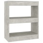 Concrete gray 60x30x72 cm shelf/space divider by vidaXL, Bookcases and shelves - Ref: Foro24-811650, Price: 45,46 €, Discount: %