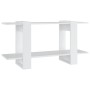 Plywood white shelf 100x30x51 cm by vidaXL, Bookcases and shelves - Ref: Foro24-811556, Price: 27,99 €, Discount: %