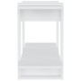 Estantería madera contrachapada blanco 100x30x51 cm de vidaXL, Librerías y estanterías - Ref: Foro24-811556, Precio: 27,45 €,...