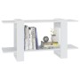 Estantería madera contrachapada blanco 100x30x51 cm de vidaXL, Librerías y estanterías - Ref: Foro24-811556, Precio: 27,45 €,...