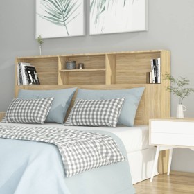 Sonoma oak headboard furniture 160x19x103.5 cm by vidaXL, Headboards and footboards - Ref: Foro24-811874, Price: 76,01 €, Dis...