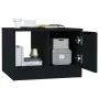 Schwarzer Couchtisch aus Holzwerkstoff 50x50x36 cm von vidaXL, Couchtisch - Ref: Foro24-811341, Preis: 41,43 €, Rabatt: %
