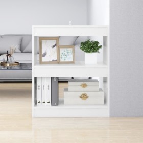 Shiny white shelf/space divider 60x30x72 cm by vidaXL, Bookcases and shelves - Ref: Foro24-811652, Price: 32,99 €, Discount: %