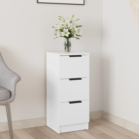 White plywood sideboard 30x30x70 cm by vidaXL, Sideboards - Ref: Foro24-811151, Price: 60,49 €, Discount: %