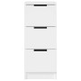 Weißes Sperrholz-Sideboard 30x30x70 cm von vidaXL, Sideboards - Ref: Foro24-811151, Preis: 60,49 €, Rabatt: %