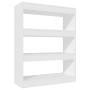 Estantería/divisor madera contrachapada blanco 80x30x103 cm de vidaXL, Librerías y estanterías - Ref: Foro24-811700, Precio: ...