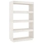 White pine wood shelf/space divider 80x35x135 cm by vidaXL, Bookcases and shelves - Ref: Foro24-810890, Price: 71,61 €, Disco...