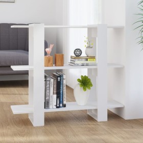 Estantería/divisor de espacios blanco 100x30x87 cm de vidaXL, Librerías y estanterías - Ref: Foro24-811547, Precio: 43,99 €, ...