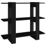 Black shelving/space divider 100x30x87 cm by vidaXL, Bookcases and shelves - Ref: Foro24-811548, Price: 43,51 €, Discount: %