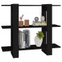 Black shelving/space divider 100x30x87 cm by vidaXL, Bookcases and shelves - Ref: Foro24-811548, Price: 43,51 €, Discount: %